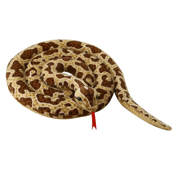 Juguete de serpiente larga con lenguas rojas, almohada de serpiente, muñeco de peluche de serpiente larga Marrón 300cm