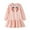 A, variant on Esaierr Toddler Girl Long-Sleeved Embroidered Cotton Dress Bodysuit Mid-Length Dress Baby Dress