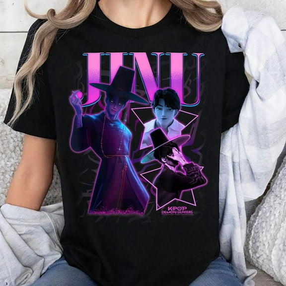 Halloween Jinu Showcase Y2K Style Poster T-Shirt Unisex, Sizes S-5XL - Gategoo