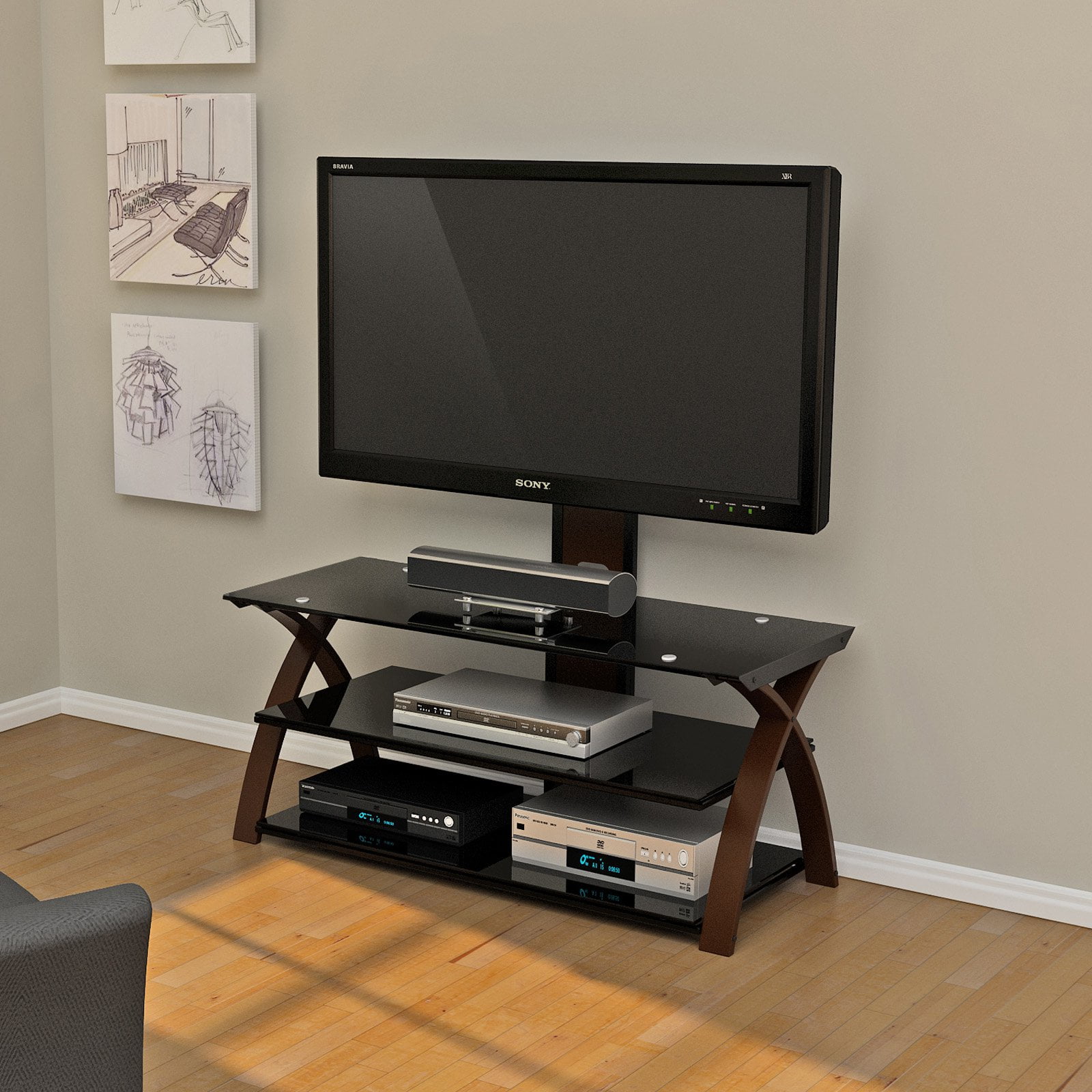 Z Line Brea Computer Desk Black Com