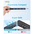 thumbnail image 4 of USB C Hub Acer 4 Ports USB 3.0 w/ TypeC Power Port 2ft Cable, 4 of 7