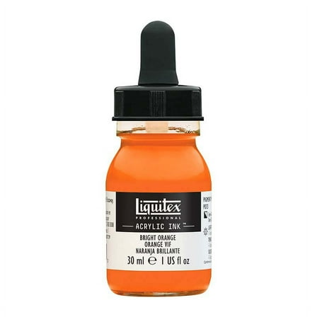 Liquitex Professional Acrylic Ink - 30 ml, Bright Orange