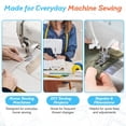 thumbnail image 5 of Sewing Machine Needle Threader Tool with Alignment Guide, Magnetic Back & Built-in Ruler, Multi-Function Quick Threading Sewing Tool, 5 of 6