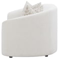 thumbnail image 5 of Rainn Boucle Upholstered Sloped Arm Loveseat Latte, 5 of 12