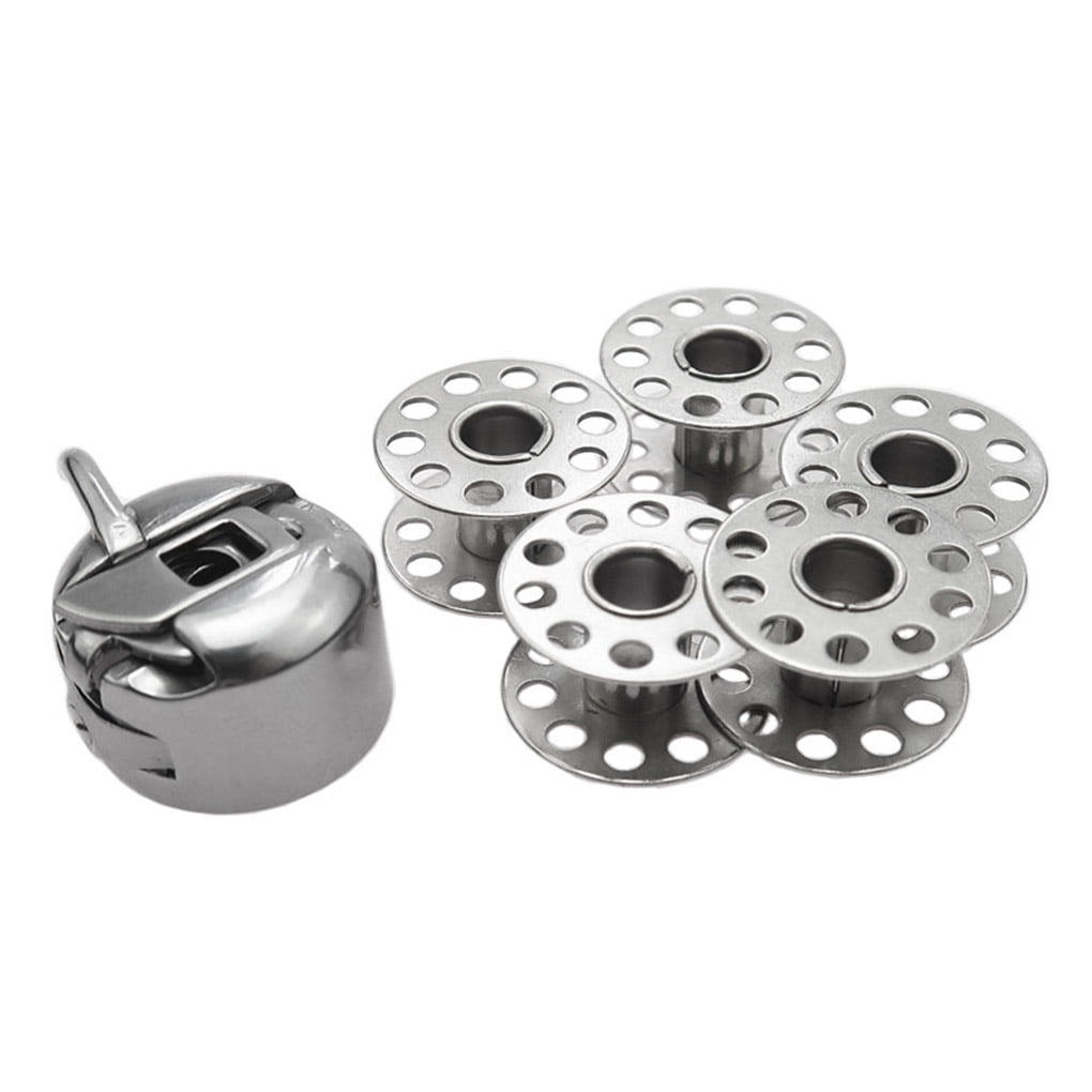 TureClos Domestic Sewing Machine Bobbins Set Sewing Thread Metal