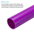 thumbnail image 4 of Uxcell Rigid Round Pipe Purple 1.77 x 1.97"(ID*OD) High Impact for Water Pipe Crafts Cable Sleeve, 4 of 6