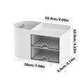 thumbnail image 3 of Fufafayo under $5 Desk Organizer with Drawer, Pen Organizer for Desk, Small Pencil Holder, Desk Organizers and Accessories for Office Home Storage, 3 of 6