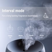 Stadler Form aroma diffuser Jasmine, with interval mode, suitable for essential oils, for bedroom, living room and childrens room, cable operation, black