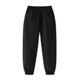 thumbnail image 5 of Edvintorg Boys Pants Size 10-12 Lightweight Soft Elastic Waisted Loose Fit Casual Cuffed Trousers with Pockets, 5 of 5