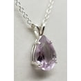 thumbnail image 4 of Natural 17x11mm Pear Amethyst Necklace, 4 of 5