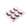 thumbnail image 1 of Pestañas Postizas Yuyangstore 3 Piezas Ligeras 3D Reutilizables Estilo C, 1 of 8