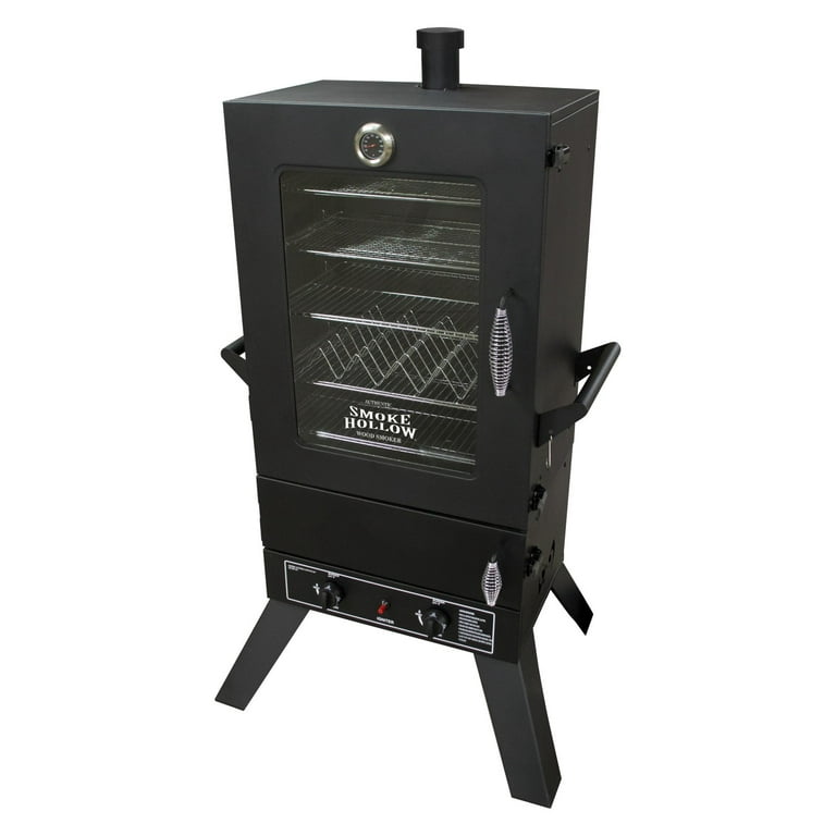 Smoke Hallow 38-Inch Outdoor Vertical Propane Gas BBQ Meat Smoker