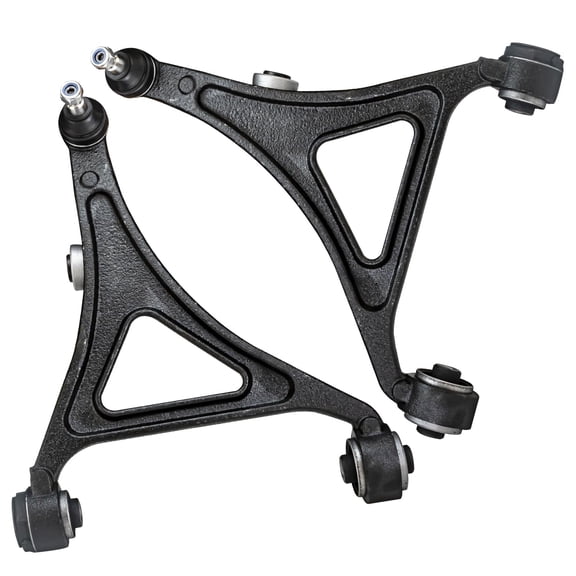 Detroit Axle - AWD Front 2pc Control Arms for 2012-2023 Chrysler 300 Dodge Charger 2017-2023 Challenger, 2 Lower Control Arms with Ball Joint Assembly 2018 2019 2020 2021 2022 Replacement