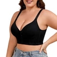 thumbnail image 1 of Lingerie Boutonnée devant pour Femmes Décontractée Sans Couture Confort Bretelles Réglables Design Bonnet Style Dos Nu, 1 of 5