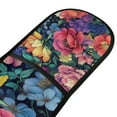 thumbnail image 4 of Yayeee Double Oven Mitt Kitchen Heat Resistant Baking 35" x7" Quilted Glove, Ethereal Floral Harmony, 4 of 6