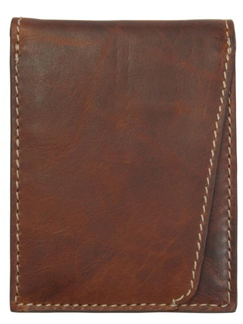 Luciano Barbera CLUB GINO NERO Black Leather Wallet