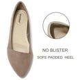 thumbnail image 3 of Ataiwee Women's Wide Width Flat Shoes, Casual Pointed Classy Soft Comfort Ballet Flats.(2109009,TA/MF,9 Wide), 3 of 6