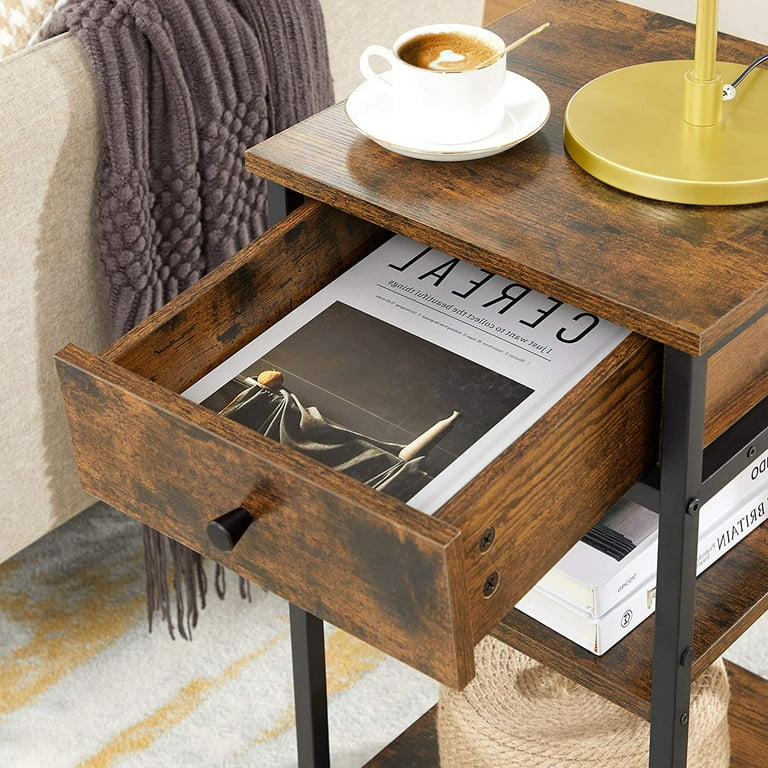 Vasagle industrial side sale table
