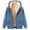 Sky Blue, variant on Oalirro Sherpa Lined Coats for Women Winter Warm Fashion Jacket Fleece Lined Zip Up Overcoat Casual Outwear with Pockets