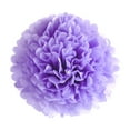 thumbnail image 1 of Juego de pompones de papel morado Matsuzay 7,8 pulgadas decoraciones de flores de papel para fiesta, 1 of 6