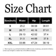 thumbnail image 2 of Wutalume Women's Fashion Summer Bohemian Solid Color Elastic Waist A-Line Pocket Half Length Skirt, Casual and Beachwear Style,White M, 2 of 7