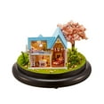 thumbnail image 1 of Casa De Muñecas DIY, Kit De Casa De Muñecas En Miniatura Con Cubierta Antipolvo, Kit De Casa En Miniatura Para Construir, Regalos Creativos Para Amigos Padres,, 1 of 7