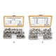 thumbnail image 2 of Scienceny 165 unids/caja tornillos universales pernos de acero al carbono tuerca de remache pieza de repuesto accesorio de modificación de coche Herramientas y ferretería Escribe un, 2 of 6