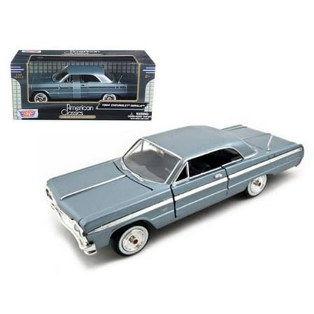1964 Chevrolet Impala Red 1/24 Diecast Model Car by Motormax