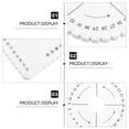 thumbnail image 3 of MasteelfCA 2pcs Practical Beading Cord Disc Braiding Board Handmade Weaving Disk Plate, 3 of 5