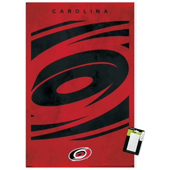 NHL Carolina Hurricanes - Logo 25 Wall Poster, 22.375" x 34"
