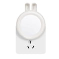 thumbnail image 1 of Lámpara de noche para bebé con toma de corriente, juego de 2 lindas lámparas de conejo con sensor crepuscular, luz de noche para dormitorio de maternidad, pequeña luz de pared para pasillo, lámpara d, 1 of 5