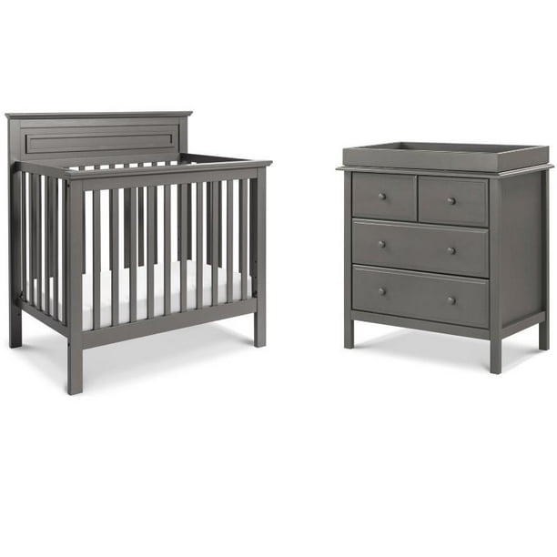 Convertible Mini Crib And Dresser Set, Crib With Changing Table And Dresser Set