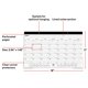 thumbnail image 2 of Calendario Académico STAPLES ST17004-27 45x28 cm Mensual, 2 of 3