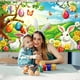 thumbnail image 1 of Xihbxyly Telón de Fondo de Pascua, Tela para Fotografía con Corona de Primavera Vibrante, Diseño Festivo Colorido, Ligero y Fácil de Colgar, Perfecto para Fiestas y Celebraciones, Ideal para Eventos, 1 of 7