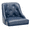 Slate Blue, variant on Zimtown Modern Swivel Barstools with Back, 26" Counter Height Bar Stools Kitchen Island Dining Chairs Set of 1, Slate Blue