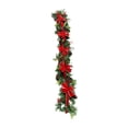 thumbnail image 4 of Guirnalda navideña artificial decorativa Guirnalda navideña verde con frutos rojos 15 m, 4 of 8