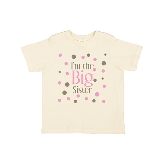 Inktastic I'm the Big Sister. Girls Toddler T-Shirt