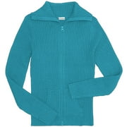 No Boundaries - Juniors Zip-Front Cardigan Sweater