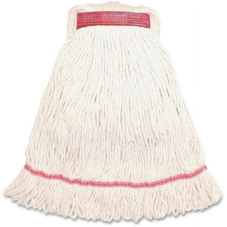 Genuine Joe Narrow Band Large Mophead Rayon, Cotton
