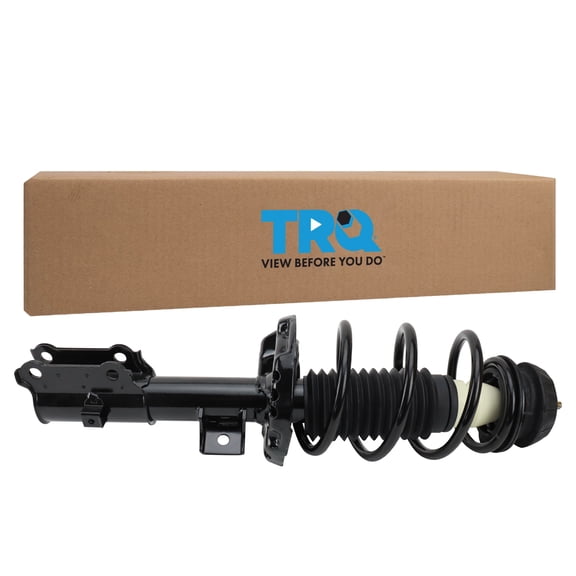 TRQ Front Left Complete Strut & Coil Spring Assembly Drivers Side Fits Select 2018-2021 Hyundai Accent Kia Rio