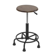 Studio Designs Wood and Metal Home or Art Studio Swivel and Height Adjustable Stool, Rustic Oak