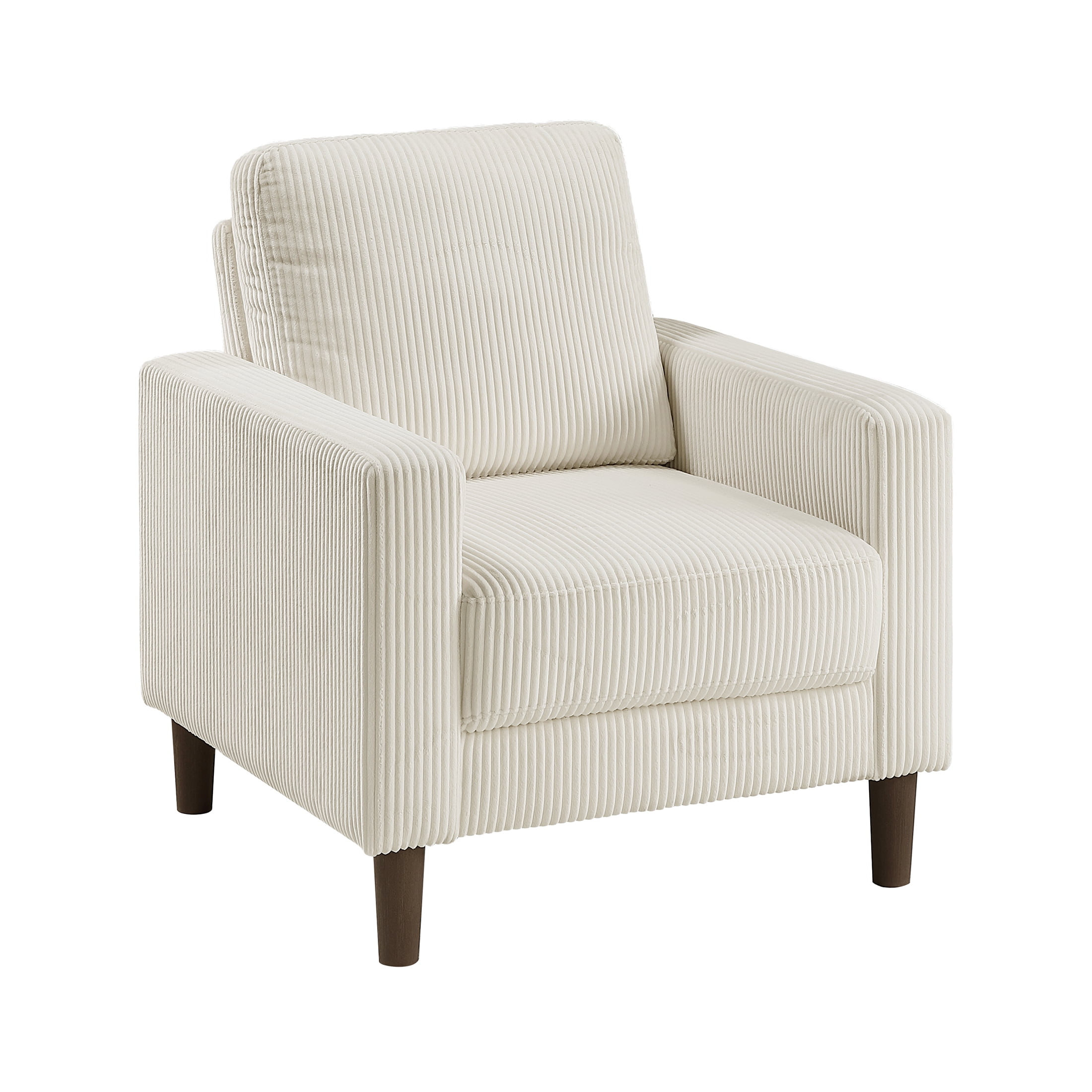 OakvillePark Mapleholt Corduroy Chair, Beige