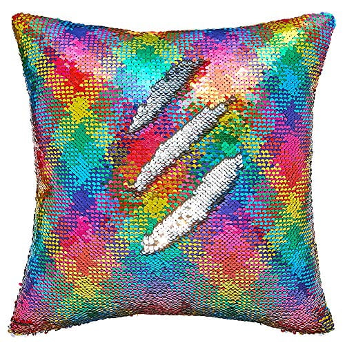 sequin changing pillow