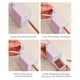 thumbnail image 4 of Lápiz De Plástico 1 sacapuntas manual de plástico morado con punta larga ajustable para lápices de dibujo artístico y carboncillo. Rkxzt, 4 of 8