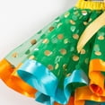 thumbnail image 4 of Fgnfyis Halloween for Girls Tutu Witch Hat Prop Stick 3pcs Set Cosplay Performance Mesh Green_001 S, 4 of 4