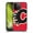 Oversized, variant on Head Case Designs Officially Licensed NHL Calgary Flames Puck Texture Soft Gel Case Compatible with Apple iPhone 13 Pro