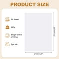 thumbnail image 2 of 20 Sheets Glossy Photo Paper, 8x12 Inches 210gsm Instant Dry Picture Paper, 2 of 6