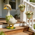 thumbnail image 6 of Porch Goose Outfit Set for 23 Inch Decorative Goose Figurine Includes Sun Hat and Triangle Scarf Suitable for Outdoor Holiday Display, 6 of 7