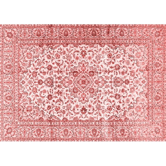 Ahgly Company Indoor Rectangle Persian Red Traditional Area Rugs, 7' x 9'