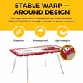 thumbnail image 4 of Valentine's Day Table Cloths for 8 Foot Rectangle Tables, Love Heart Truck Modern Art Patio Waterproof Elastic Fitted Tablecloths, Washable Rectangular Table Cover for Camping, 4 of 8